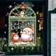 thumbnail image 3 of Pegatinas de Feliz Navidad para ventana, árbol de Navidad, alce, Papá Noel, decoraciones navideñas para el hogar, adorno de Navidad, regalo, 2023, 3 of 4
