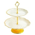 thumbnail image 1 of Soporte para cupcakes, elegante soporte para postres y pasteles para celebraciones de aniversario. M con pie, 1 of 9