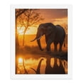 thumbnail image 5 of Paint By Numbers Kit for Adults Beginner - DIY Elephant Sunset Reflection Serenade Canvas Painting Kits for Adults, Frameless Paint By Number for Adults for Home Wall Decor 16x20 Inch, 5 of 7