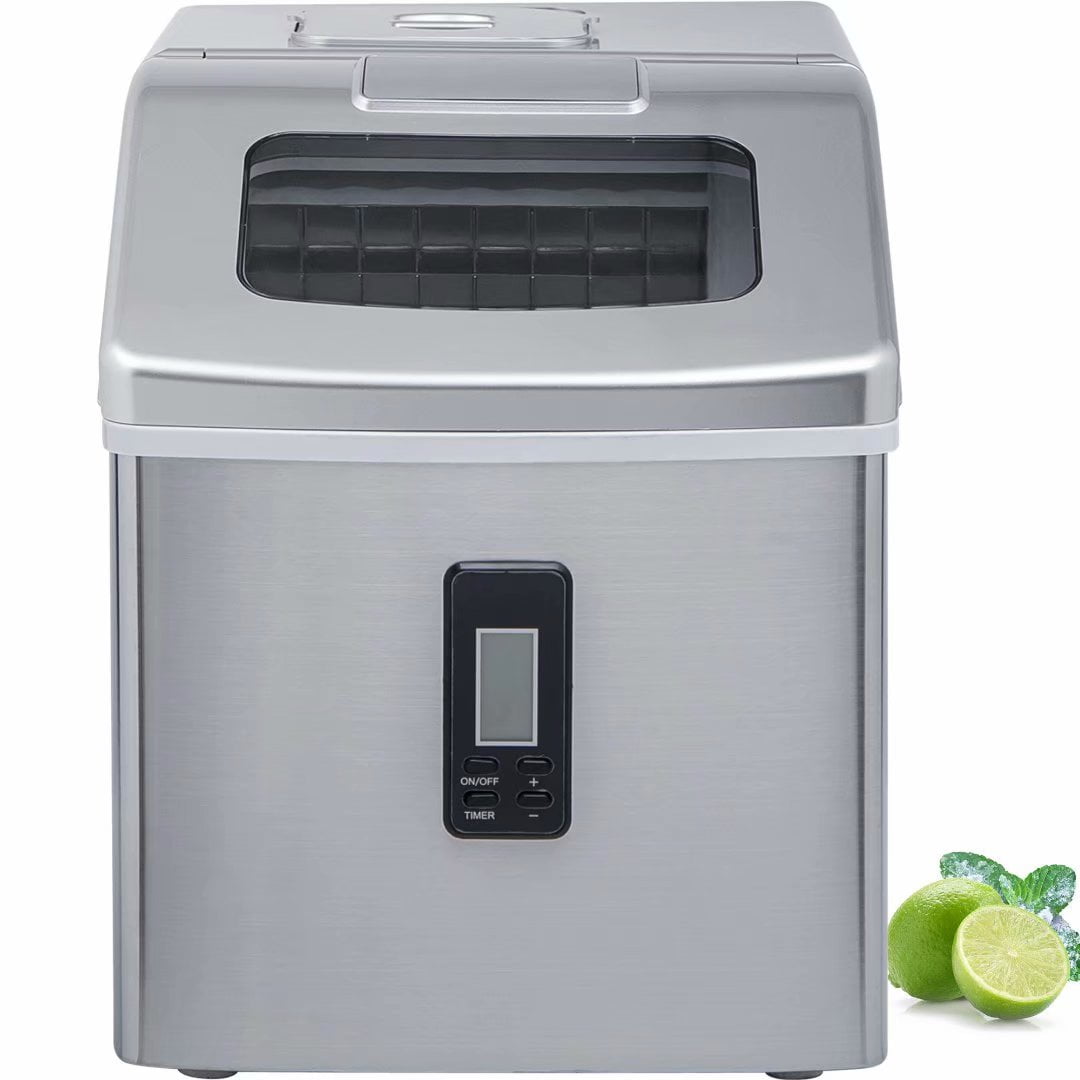 Ice Cubes Maker Portable Countertop Ice Maker Machine for Crystal Ice