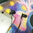 thumbnail image 2 of Audifonos con cable de 3,5 mm, Audifonos estéreo con micrófono Irfora Audifonos, 2 of 6