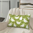 thumbnail image 5 of Sikiie Lovely Chickens Print Plush Pillow Cover, Wrinkle-proof and Stain-resistant Pillow Protector without Pillow Core, Home Decoration-16"x24", 5 of 6