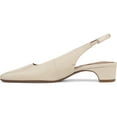 thumbnail image 2 of Franco Sarto Women's Lyanna Slingback Pump Ivory White Leather 9M, 2 of 5