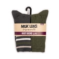 thumbnail image 3 of MUK LUKS Women's Fluffy Dream Crew Boot Socks, 6-Pack, OSFM, 3 of 6