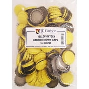 Brewers Best Yellow Crown Caps (Bag of 144)