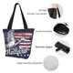 thumbnail image 4 of Disketp Mallard Duck With American Flag Bolsa de Hombro Casual para Mujer, Bolso Cruzado para Compras, Viajes y Uso Diario, 4 of 6