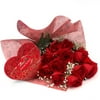Classic Red Roses with Lindt Chocolates