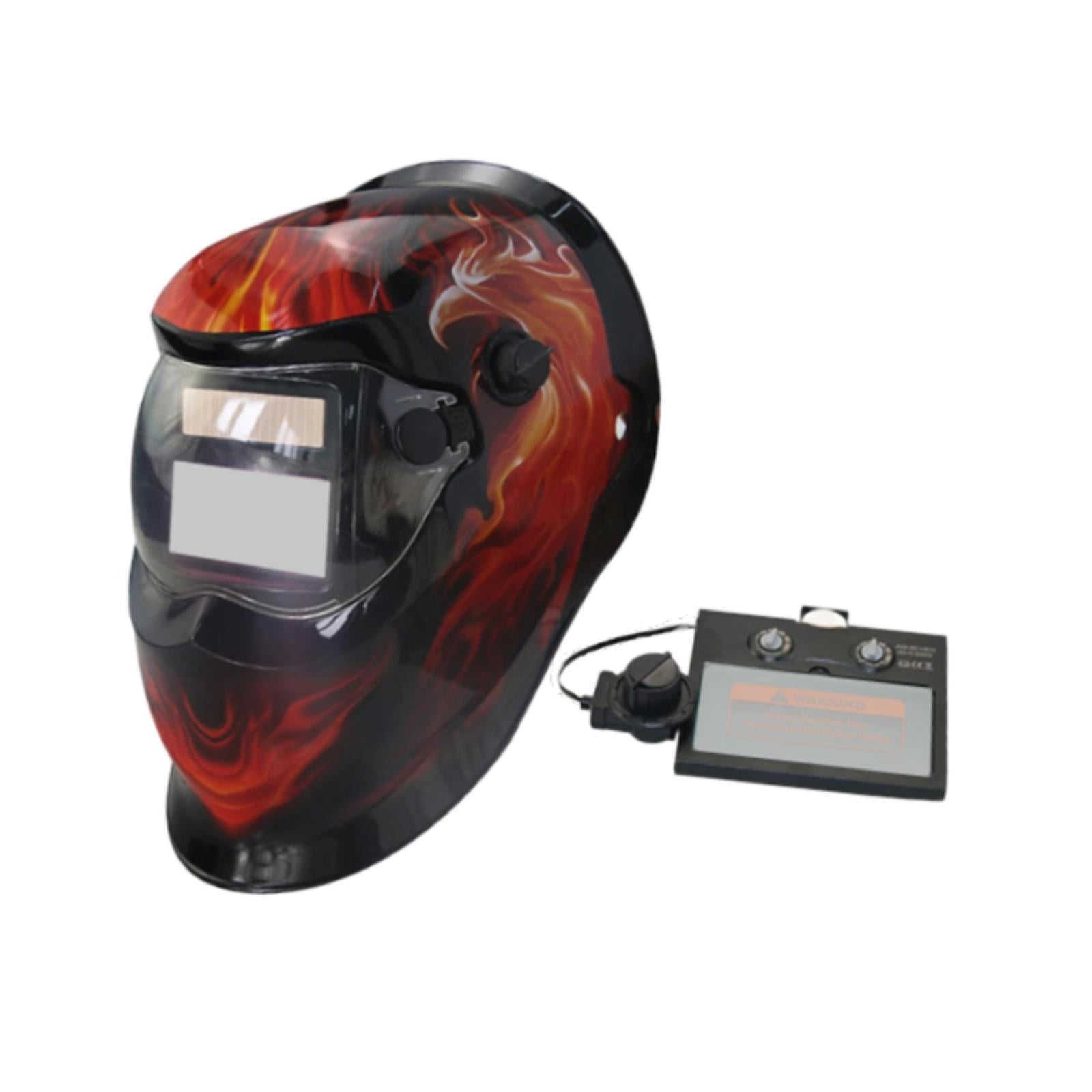 figatia Adjustable Welding Helmet Welder Hood Gear Protection Cover Portable High Temperature Resistant Welding Protector Face