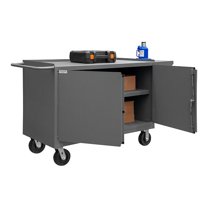Durham Mfg Mobile Workbench,2000 lb.,24 inL,60 inW 3400-95