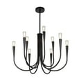 thumbnail image 7 of Artcraft Lighting Bronte Collection 9Light Chandelier Black, 7 of 7
