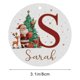 thumbnail image 3 of Adornos navideños, 26 letras, adornos colgantes para árbol de Navidad, adornos navideños personalizados, adornos navideños DIY, decoración navideña, decoración colgante para árbol de Navidad, artículo, 3 of 5