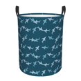 thumbnail image 1 of Fotbe Cute Shark Cesto de Ropa con Asas, Cesto Impermeable de Gran Capacidad, Bolsa de Lavado para Dormitorio, Cesto de Ropa con Ruedas y Asas-Medium, 1 of 6