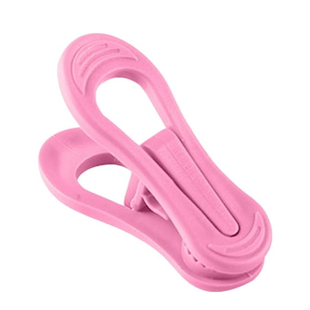 

Round Head PP Clip Functional Round Tube Hanger Accessories Windproof Fixed Drying Clothes White Black Clip