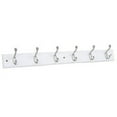 thumbnail image 3 of BirdRock Home Hook Coat and Hat Rack - 6 Dual Hooks, 3 of 7