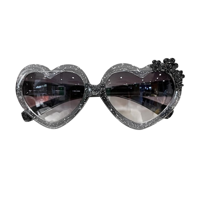 Gafas de sol para niños, bonitas gafas de sol para niños, modernas para viajes, fiestas en la piscina, accesorios fotográficos Negro