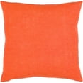 thumbnail image 3 of Surya Lachen LHN-018 20"Hx20"W Square Cotton Pillow Kit in Burnt Orange & Cream, 3 of 4