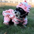 thumbnail image 3 of Chinese Year Costume Winter Warm Apparel Polyester Material Festive Design Easy Wear for Small Medium Dogs Cats Holiday Photos Parties, 3 of 7