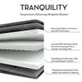 Tranquility Temperature Balancing Weighted Blanket with Washable Cover