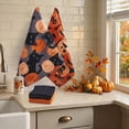 thumbnail image 4 of RITZ 100% Cotton Halloween Kitchen Towels, Set of 4, Carved Peepers Dish Towels Set, 4 of 6
