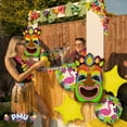 thumbnail image 3 of PMU Luau Crowned Tiki God Shape Balloon Bouquet Assortment Pkg/5, 3 of 8