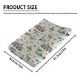 thumbnail image 2 of Watercolor Safari Animals Train Baby Changing Pad Covers for Boy Girl 32''x 16'' Giraffe Leopard Zebra Hippo Monkey Flamingo Fitted Changing Pad Sheets Nursery Baby Diaper Changing Table Mats, 2 of 6