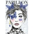 thumbnail image 2 of Charro, Mercedes Lopez 23x32 Gold Ornate Wood Framed with Double Matting Museum Art Print Titled - Papillon, 2 of 4