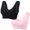 Black #1, variant on Xihbxyly Wirefree Bras for Women ,2PC Plus Size Lace Bra Wirefreee Extra-Elastic Bra Active Yoga Sports Bras Workout Activity, Black L