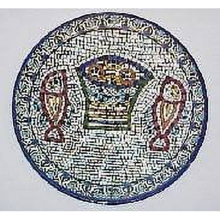 Loaves and Fish Plate - 27 cm in diameter (about 10.8 inches)