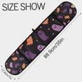 thumbnail image 3 of Yayeee Double Oven Mitt Kitchen Heat Resistant Baking 35" x7" Quilted Glove, Halloween Purple Ghosts, 3 of 6