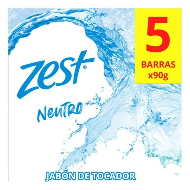 Jabón en barra Zest neutro 450 g