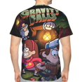 thumbnail image 2 of Unisex Gravity Falls 3d Graphic Print Shirts For Mens Womens Casual Short Sleeve Tee Shirts Top, 2 of 7