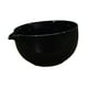 thumbnail image 3 of Cuenco de cerámica para matcha, cuenco de té de porcelana tradicional hecho a mano para ceremonia del té. negro, 3 of 9