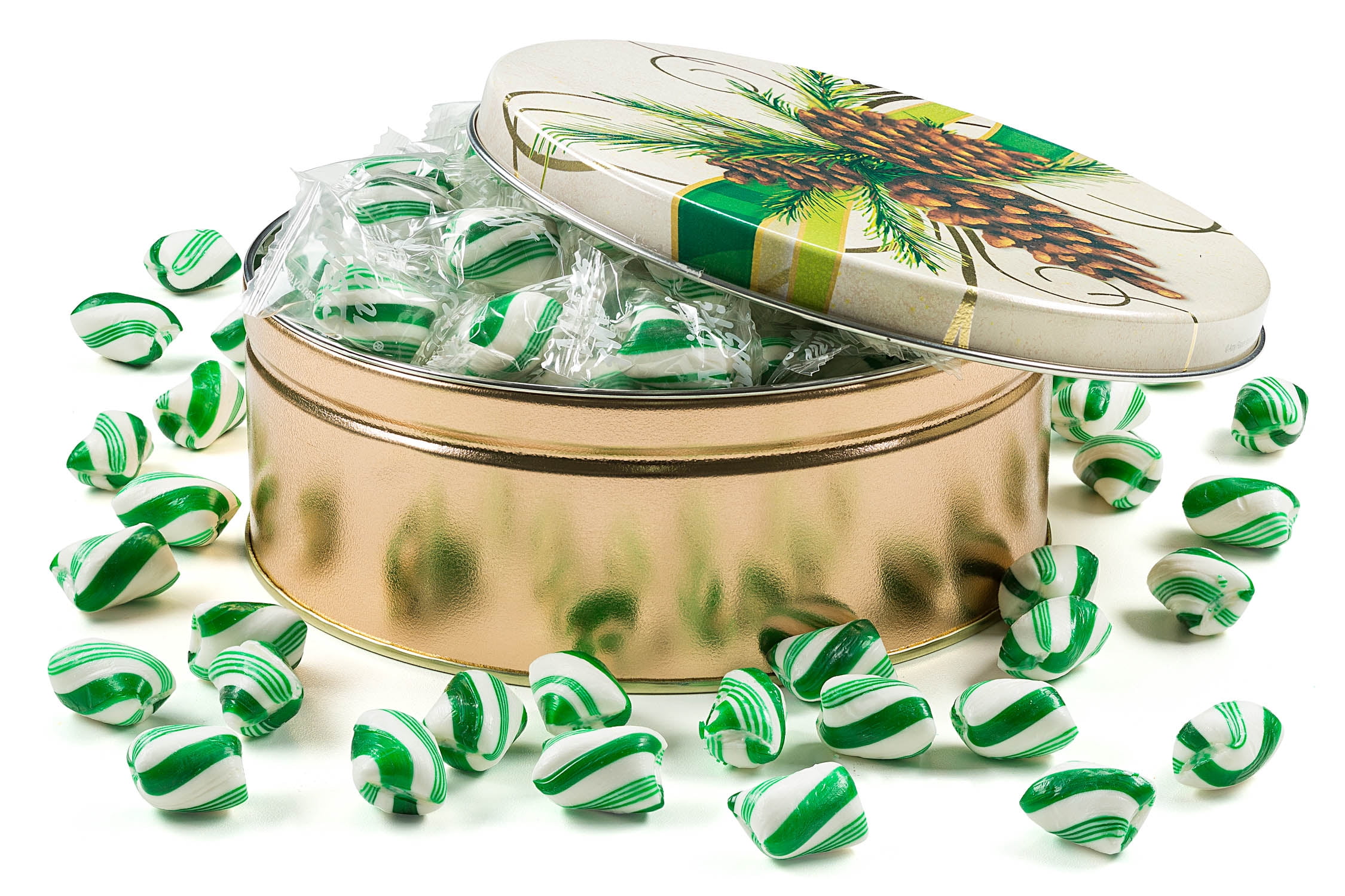 candy in a tin can