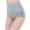 Dark Gray, variant on Fancifize Women's High Waisted Underwear Tummy Control Full Coverage Briefs Breathable Soft Stretch Panties