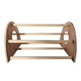 thumbnail image 4 of Juguete de entretenimiento de gallinero con soporte de madera de pollo con espejo, juguete de soporte de percha de pájaro hecho a mano para , Fernando puesto de pollitos, 4 of 8