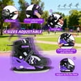 thumbnail image 4 of JZY Comfortable Kids Ice Skates with Breathable Fabric,Adjustable & Smooth Gliding for Boys & Girls (Ages 3-12),Perfect for Indoor and Outdoor Skating, 4 of 7