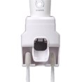 thumbnail image 1 of Automatic Toothpaste Dispenser Squeezer With Toothbrush Holder Wall Mounted For Bathroom Adults KidsWhite, 1 of 1