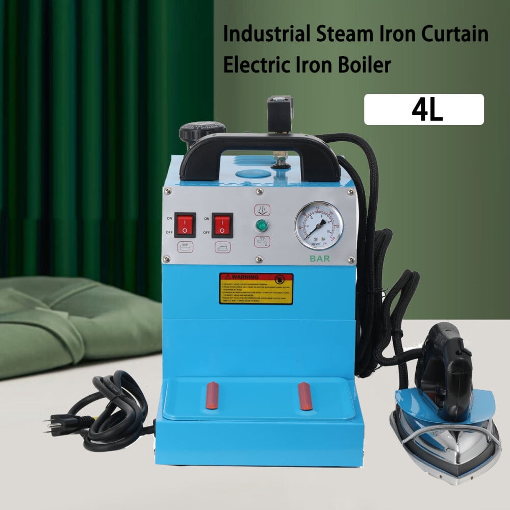 CDZHLTG Industrial Electric Steam Iron Commercial Steam Iron & Water Tank 4L Adjustable