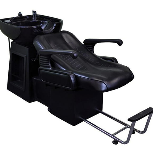 salon shampoo sink and chair