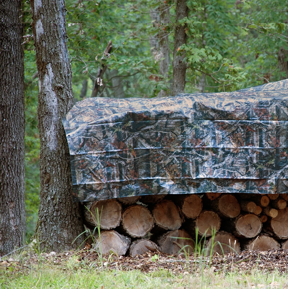 Strategy True Cover Weather Resistant All Purpose Polyethylene Camo Tarp 20’ x 10’