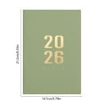 thumbnail image 3 of Ywbawe 2026 A5 Schedule Organizer with Dated Pages for Planning Journaling Notebook 1-Pack, 3 of 6