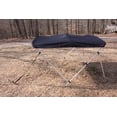 thumbnail image 2 of BLACK VORTEX BRAND 3 BOW BIMINI TOP 6' LONG, 67-72" WIDE, 46" HIGH, COMPLETE KIT, FRAME, CANOPY, AND HARDWARE (FAST SHIPPING - 1 TO 4 BUSINESS DAY DELIVERY), 2 of 9