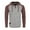 140H D Grey / Maroon, variant on ZIMEGO Men's Hoodie Pullover Sweatshirt – Long Sleeve Athletic Casual Active Hip Hop Button Raglan Henley Shirt Hooded Top