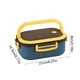 thumbnail image 3 of Uuiauoio Double-layer Adults Bento Lunch Box,Salad Container Salad Bowl,Leakproof Lunch Box Divided Food Meal Storage Containers Stackable 2 Layer for Picnic, 3 of 6