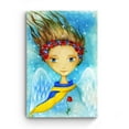 thumbnail image 3 of Startonight Canvas Wall Art Angel Prince Boy Room Colored Painting, Framed 24" x 36"&nbsp;, 3 of 6