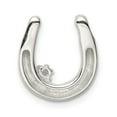 thumbnail image 4 of FB Jewels Sterling Silver CZ Horseshoe Pendant, 4 of 4