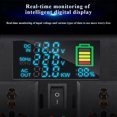 thumbnail image 5 of DFITO Power Inverter, 12V, 8000W Continuous, 16000W Surge, LCD Display, DC to AC Auto Converter for Car, 5 of 10