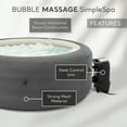 thumbnail image 2 of Open Box Intex SimpleSpa Bubble Massage 4 Person Inflatable Hot Tub w/ Cover, 2 of 11