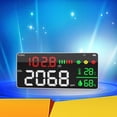 thumbnail image 4 of Probador de CO2 Analizador de grabación precisa Pantalla grande para salas Baoblaze Monitoreo de la calidad del aire, 4 of 8
