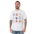 thumbnail image 2 of Barbie Mens White Short Sleeved T-Shirt, 2 of 6